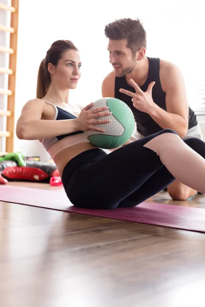 Woman in good shape — Stock Photo, Image