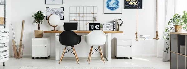 Modernes Homeoffice — Stockfoto