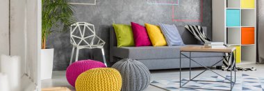 dekore edilmiş salon