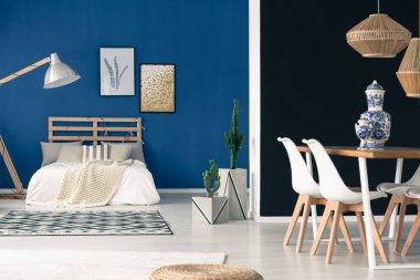 Mavi stüdyo ilham verici