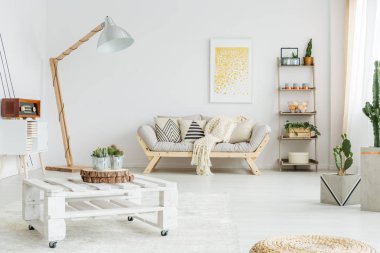 El yapımı palet tablosu