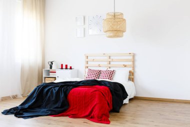 Güncel tasarım yatak odası