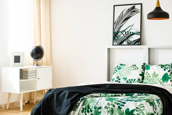 Yeşil ve beyaz tasarım