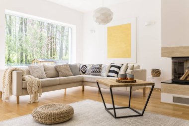 Ahşap tasarlanmış Oda