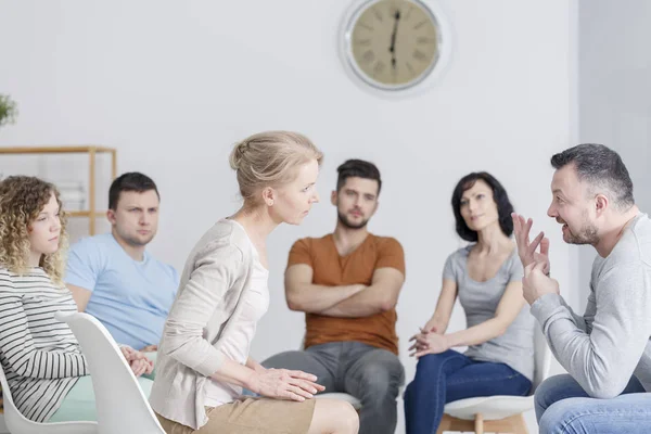 Participación en taller psicológico — Foto de Stock