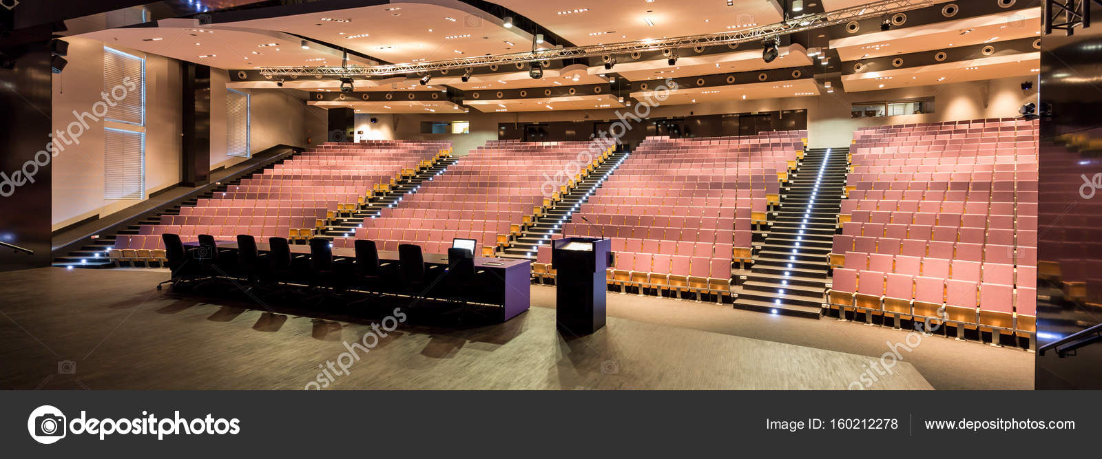 Lecture Hall With Red Seats Stock Photo C Photographee Eu 160212278