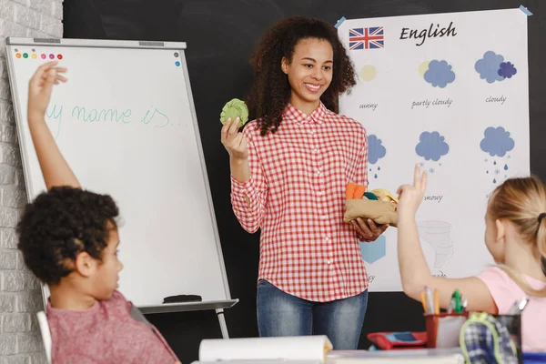 Tanár és angol órák — Stock Fotó