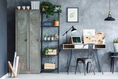 Atelier bir serbest meslek sahibi sanatçının