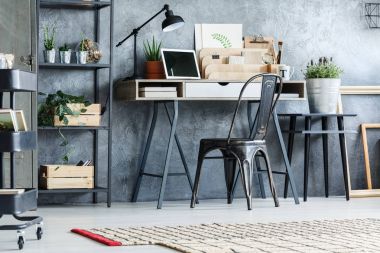 Retro mobilya oda ofis