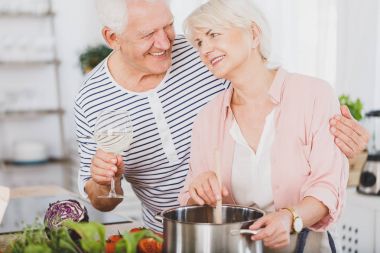 üst düzey iki yemek