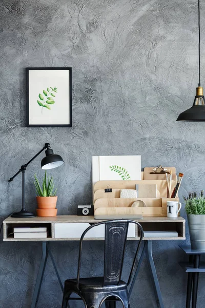 Vintage çalışma odası Danışma ile