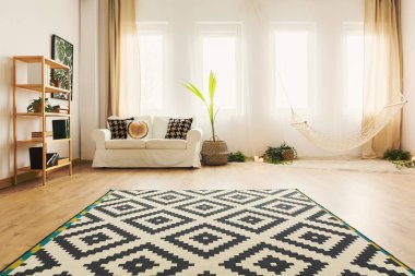 Düz oturma odasında