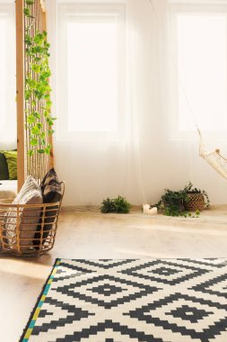 Doğal çevre dekore edilmiş Oda