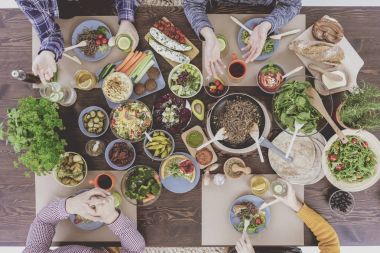 Rustik bir tablo plakaları