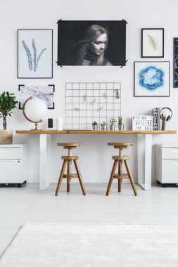 İş yeri iki tasarımcıları için