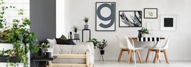 Modern minimalist düz