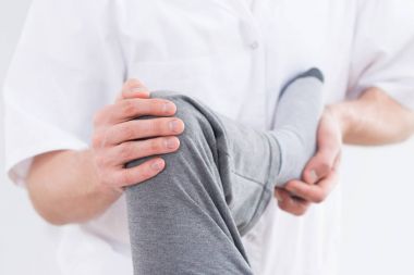 Fizyoterapist destek hasta 