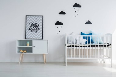 Minimalist tasarım ile çocuğun yatak odası