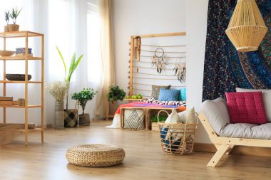 Etnik tarzı Modern Daire