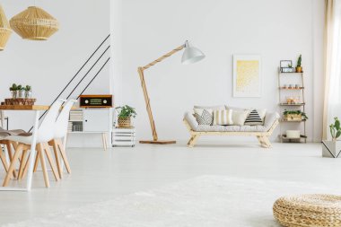 Açık alanda modern daire