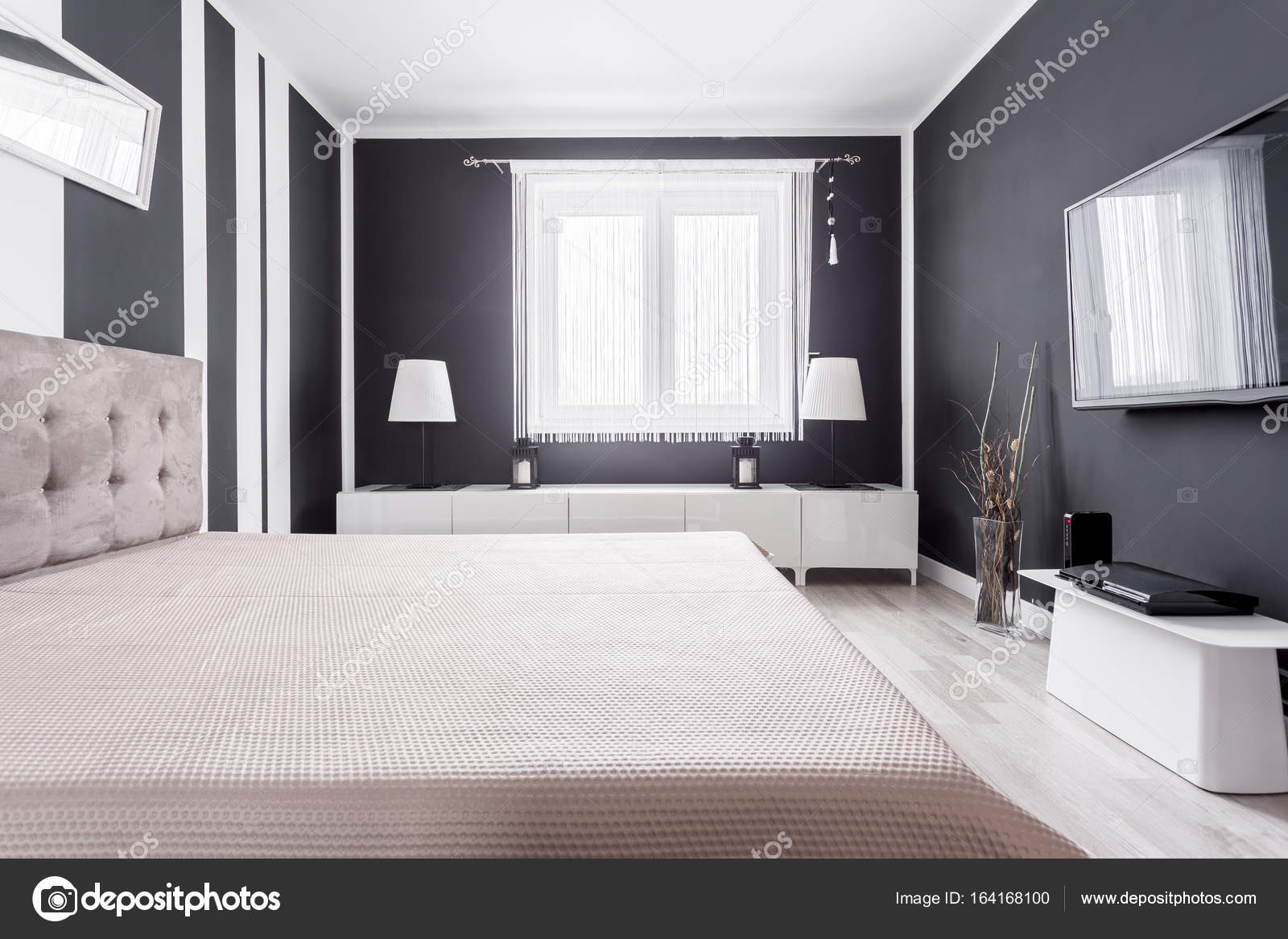Zona in camera da letto moderna relax — Foto Stock © photographee.eu ... Zona in camera da letto moderna relax — Foto Stock © photographee.eu ...