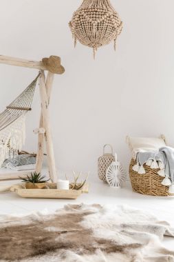 Bir ev minimalist iç