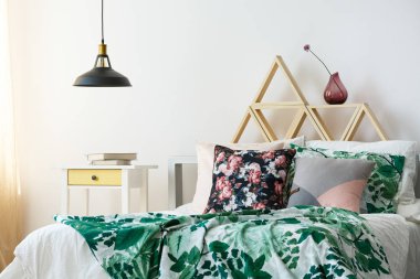 Modern bohem iç lamba ile
