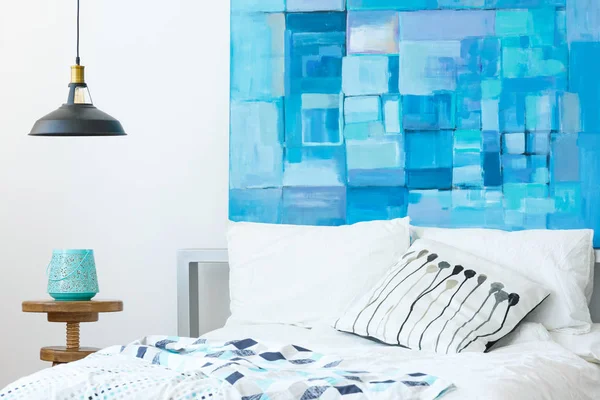 İç modern soyut resim ile