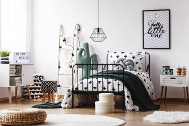 Dışkı ile SCANDI çocuk odası