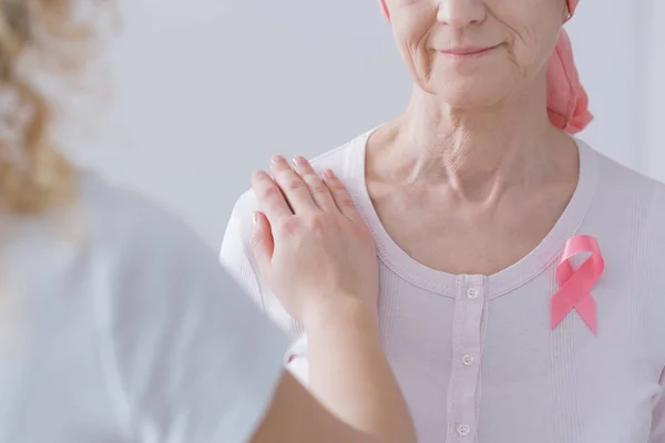 Generationenübergreifendes Brustkrebsbewusstsein — Stockfoto