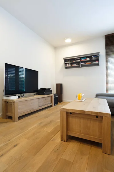 Sala de estar com design minimalista — Fotografia de Stock