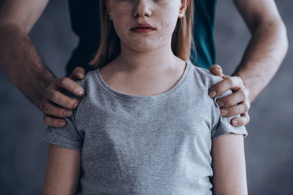 Konzept der Ausbeutung von Kindern — Stockfoto