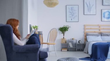 Modernite ve uyum içinde yatak odası