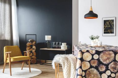 Alan yemek doğal daire