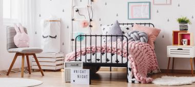 Renkli çocuk odası halıları ile