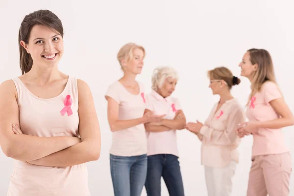 Metode de combatere a cancerului de sân — Fotografie, imagine de stoc