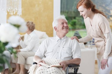 Tekerlekli sandalyede