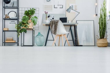 Kaktüs şık çalışma alanı