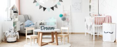 Bebek için hazır Oda