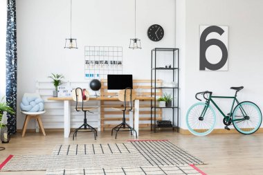 Ev ofis siyah Bisiklet