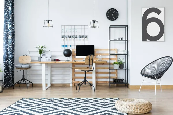 Hygge tarzı ev ofis