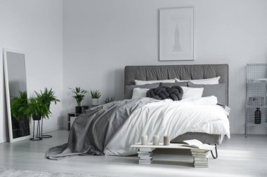 Zarif iç yatak odası