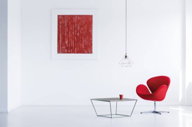 Masada kırmızı kupa