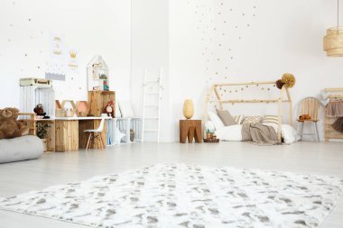 El yapımı Resepsiyon SCANDI yatak odası