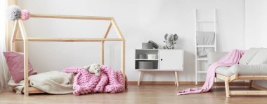 İskandinav tarzı çocuk odası iç