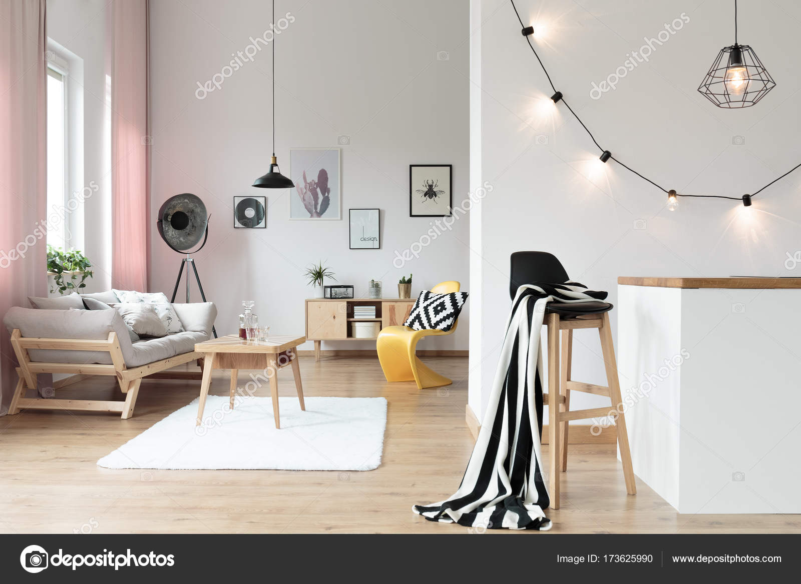 Warm und gemütlich Loft Interieur — Stockfoto © photographee.eu ... Warm und gemütlich Loft Interieur — Stockfoto © photographee.eu ...
