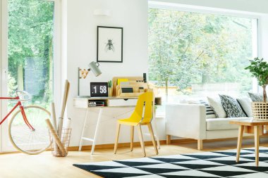 Parlak iç orman Manzaralı 