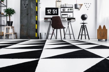 Düşük açılı fotoğraf ofisi