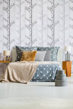 Kral Yatak yakınındaki gri kutular