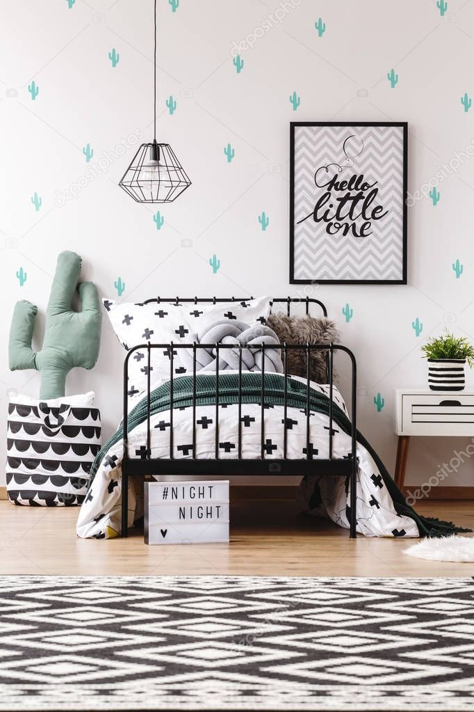 Scandinavian style kid's bedroom